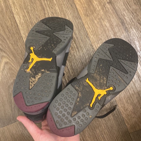 Nike Air Jordan 6 retro mid Size 2y  (PS) Bordeaux - Picture 5 of 7